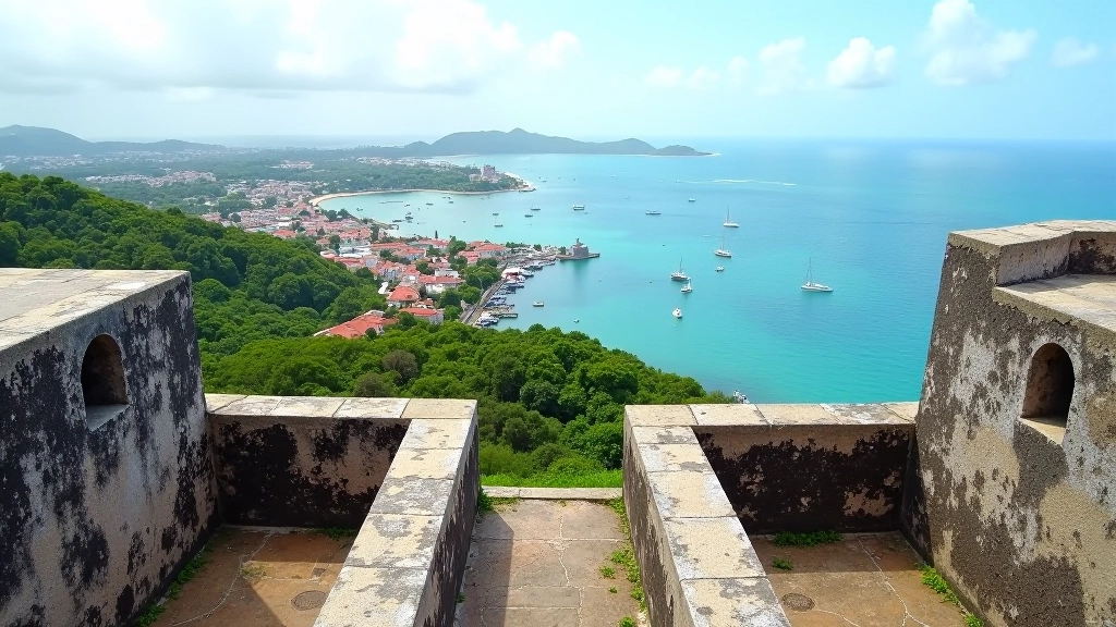 Vista panorámica desde las garitas del Castillo San Cristóbal